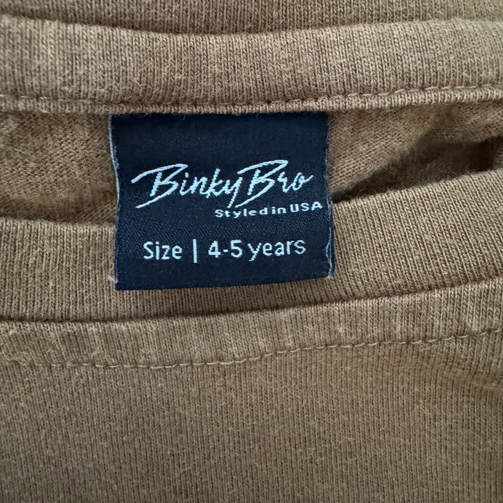 BinkyBro Kids T-Shirt - Picture 3 of 3